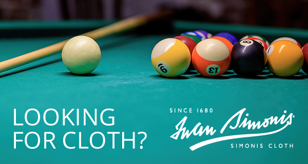 Looking for billiard table felt cloth? Try Simonis