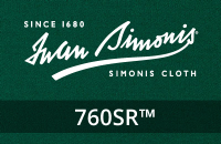 Simonis Billiard Cloth 760SR™ Stain Resistant