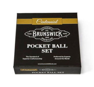 Brunswick Centennial Premium Pocket Balls Full Set (lid)