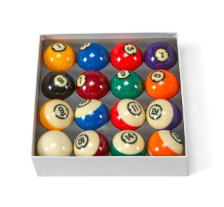 Brunswick Centennial Premium Pocket Balls Full Set (open)