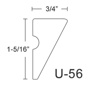 U56 Cushion profile