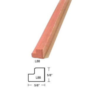 L88 Style Step Cushion and dimensions
